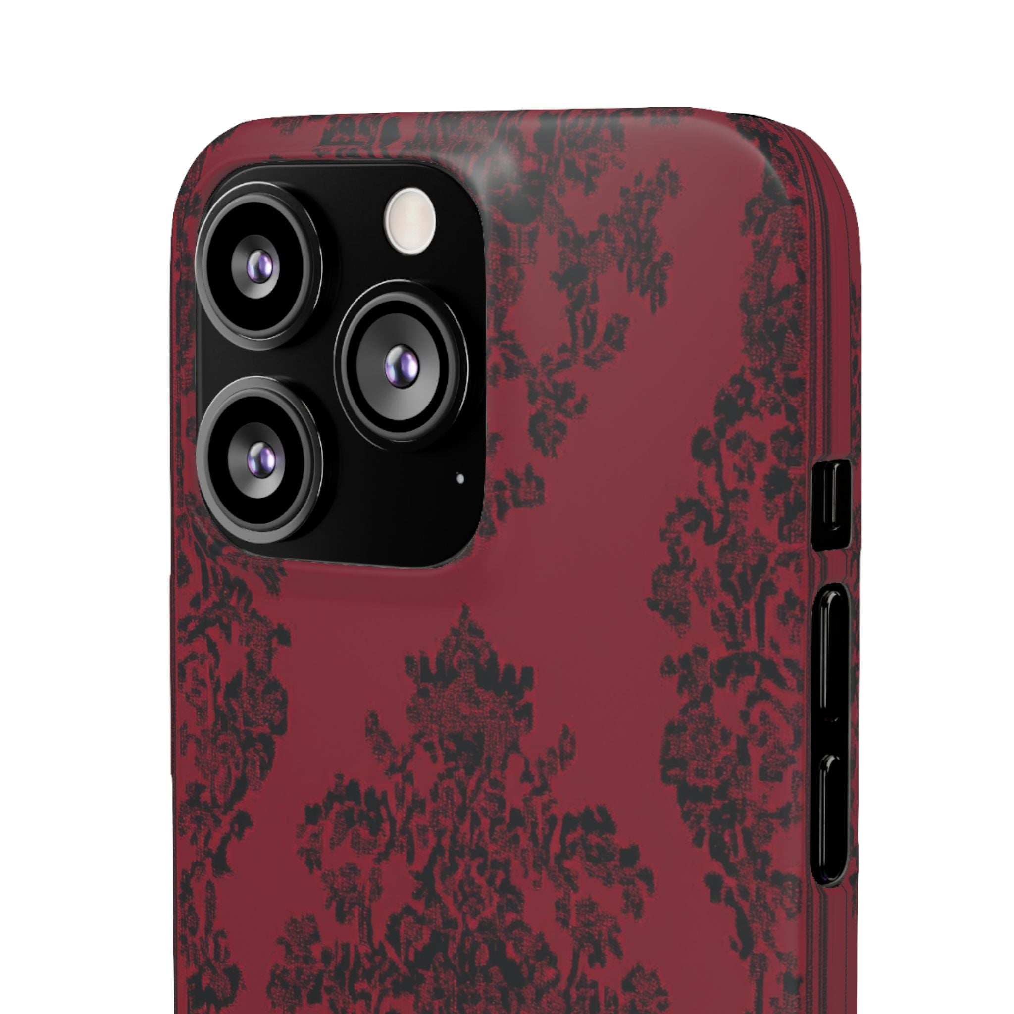 Gothic Crimson Elegance iPhone 13 - Slim Phone Case