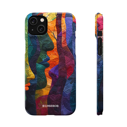 Interwoven Vibrance | Slim Phone Case for iPhone