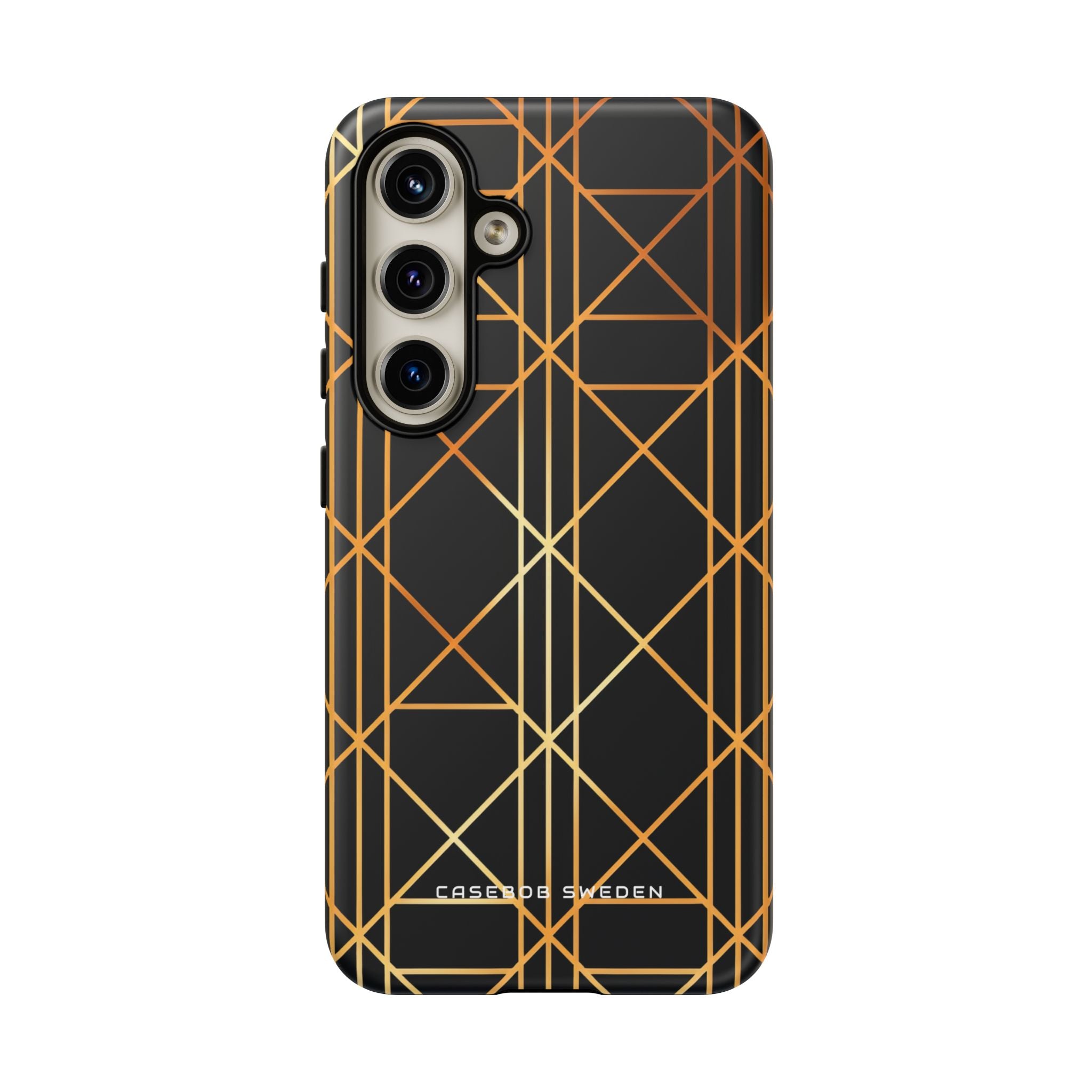 Golden Geometric Elegance Samsung S24 - Tough Phone Case