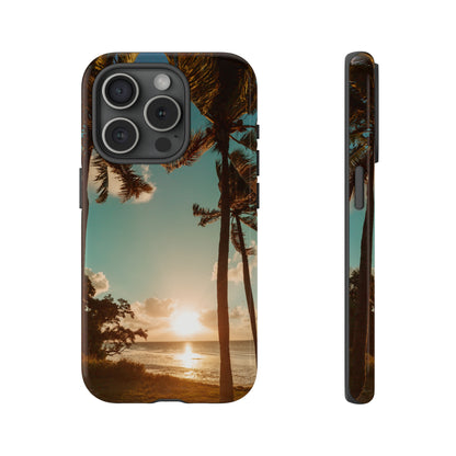 Sundown Palmtrees - Protective Phone Case