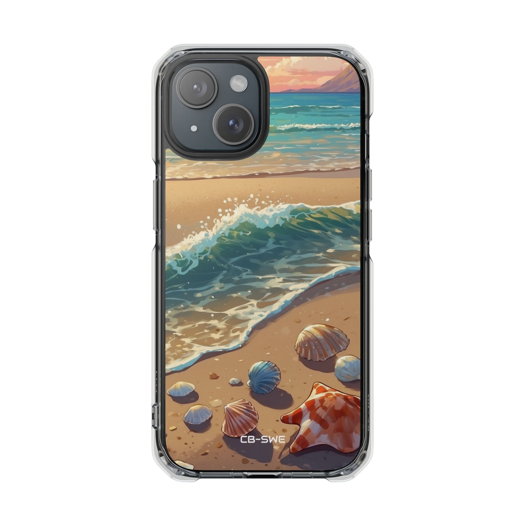 Seashells Kiss Shore iPhone Case - Impact