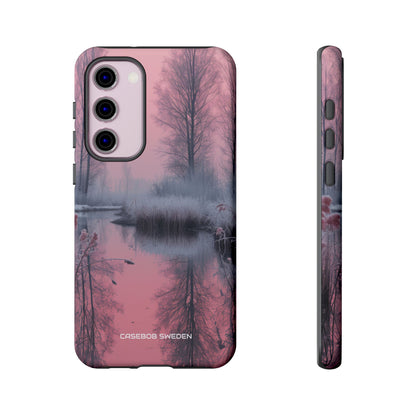 Pink Serenity Case - Tough Samsung S23 Phone Case