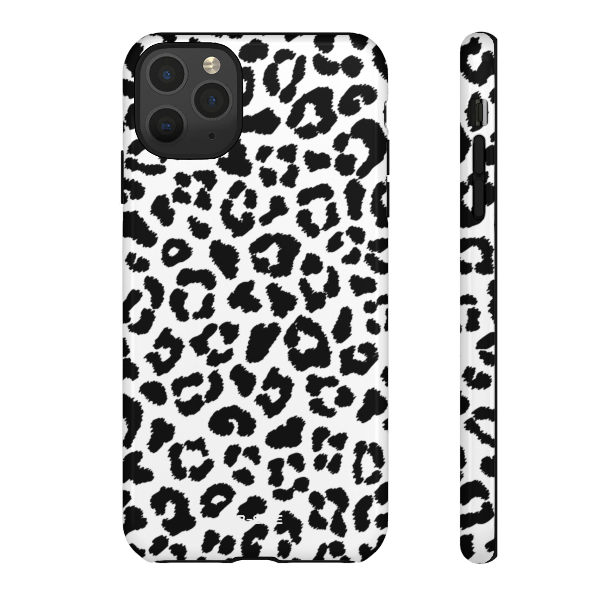Monochrome Leopard Essence - iPhone Case