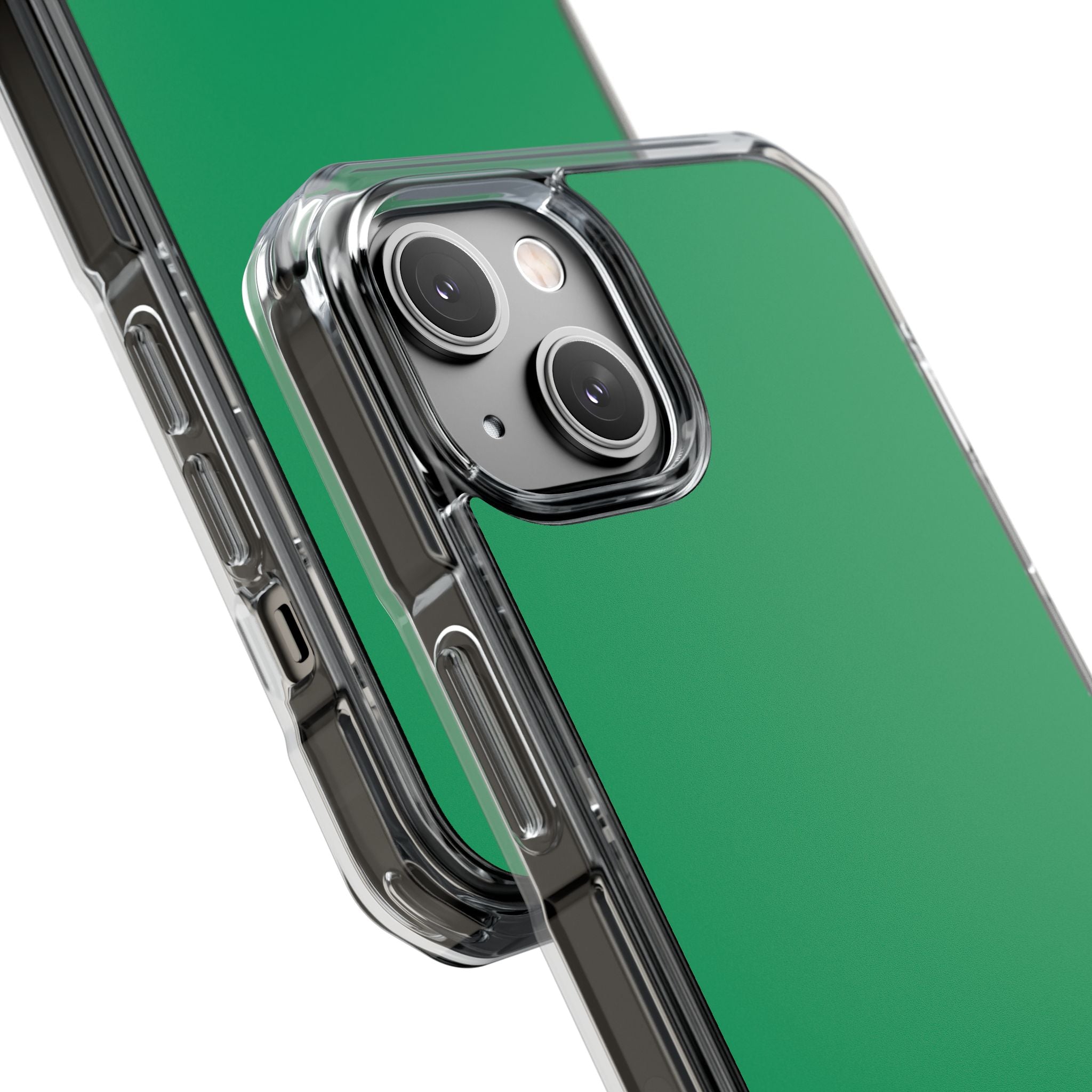 Shamrock Green - Clear Impact Case for iPhone