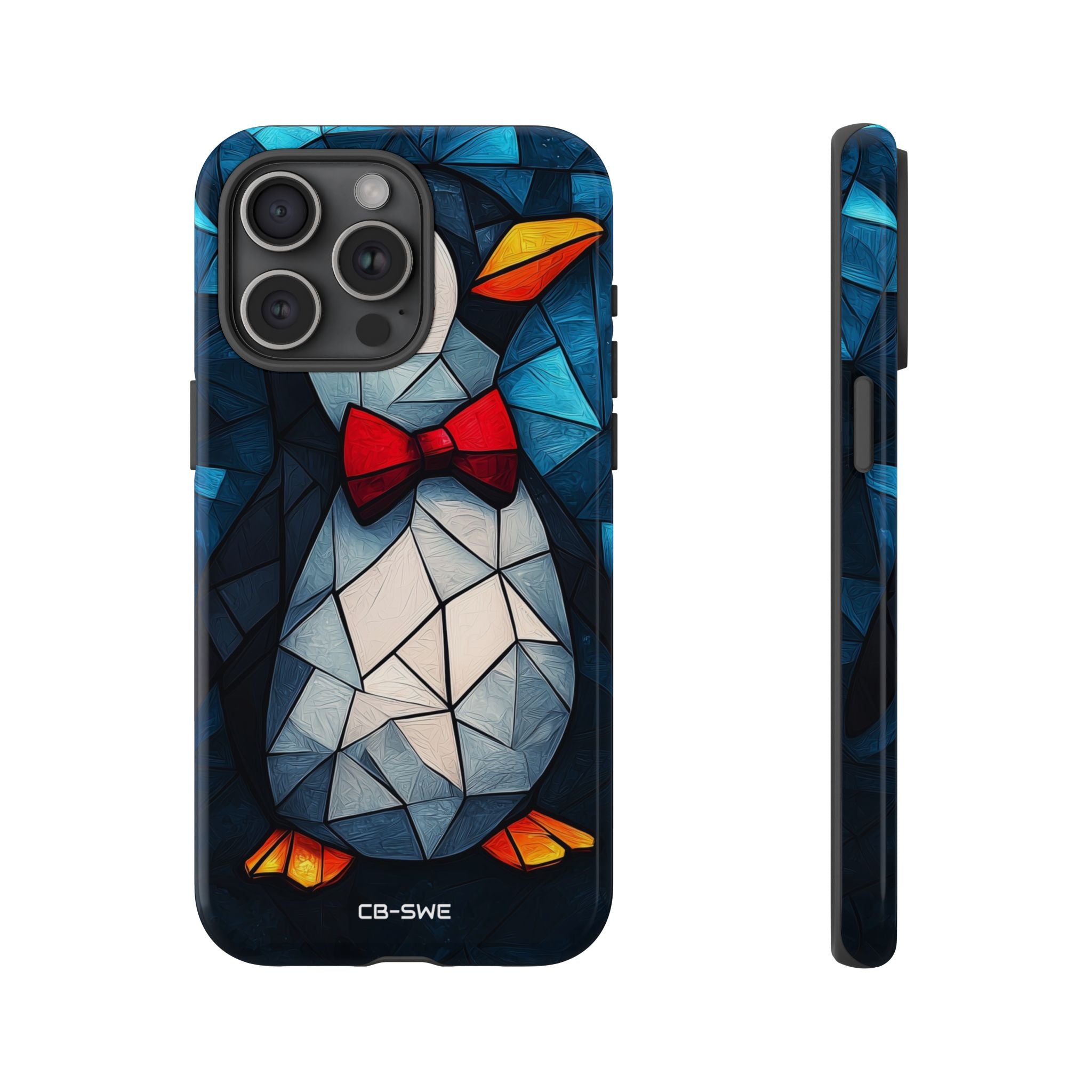 Penguin Wears Bow Tie - iPhone Case