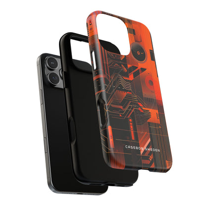 Gradient Circuitburst iPhone 16  Tough+ Phone Case