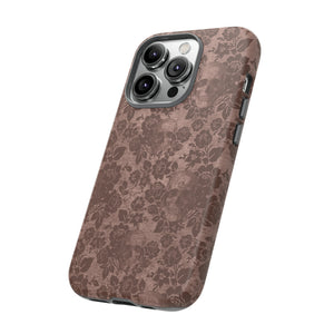 Firegrunge Gothic Flower - Protective Phone Case