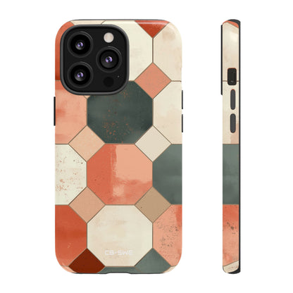 Terracotta Tiles Interlock - iPhone Case