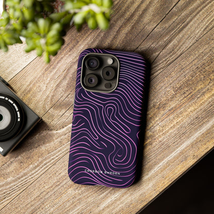 Contour Waveflow iPhone 15 - Tough Phone Case