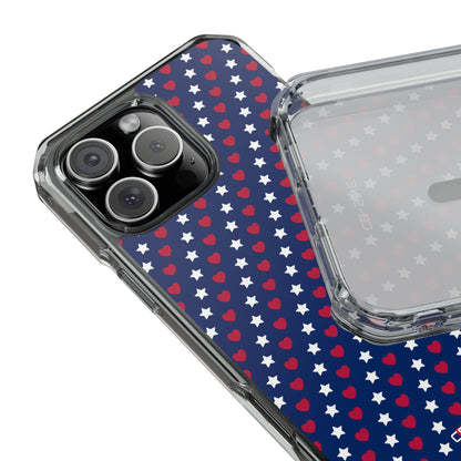 Hearts Twinkle Bright iPhone Case - Impact