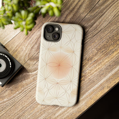 Harmonious Circles Flow - iPhone Case