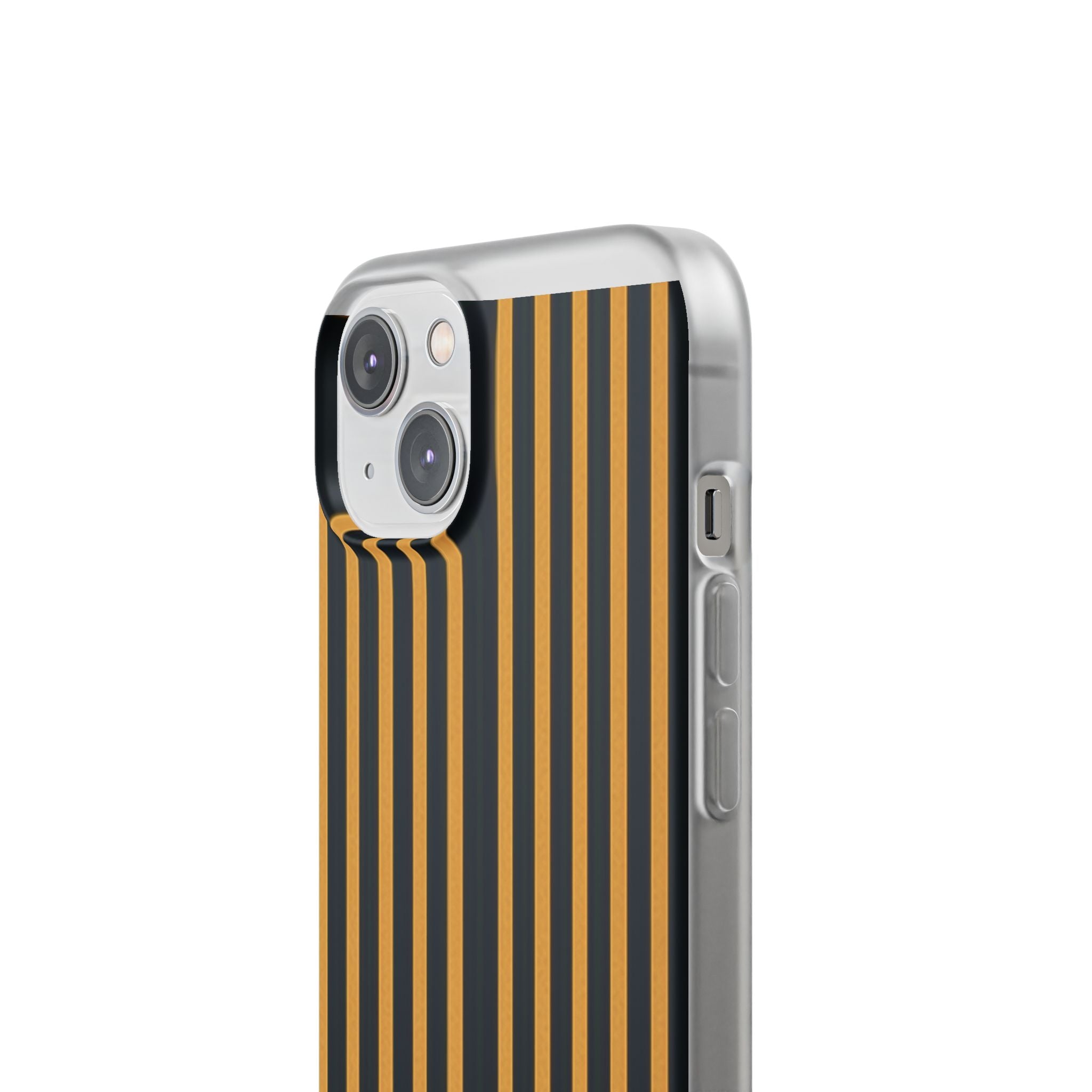 Golden Stripes iPhone 14 Case - Soft