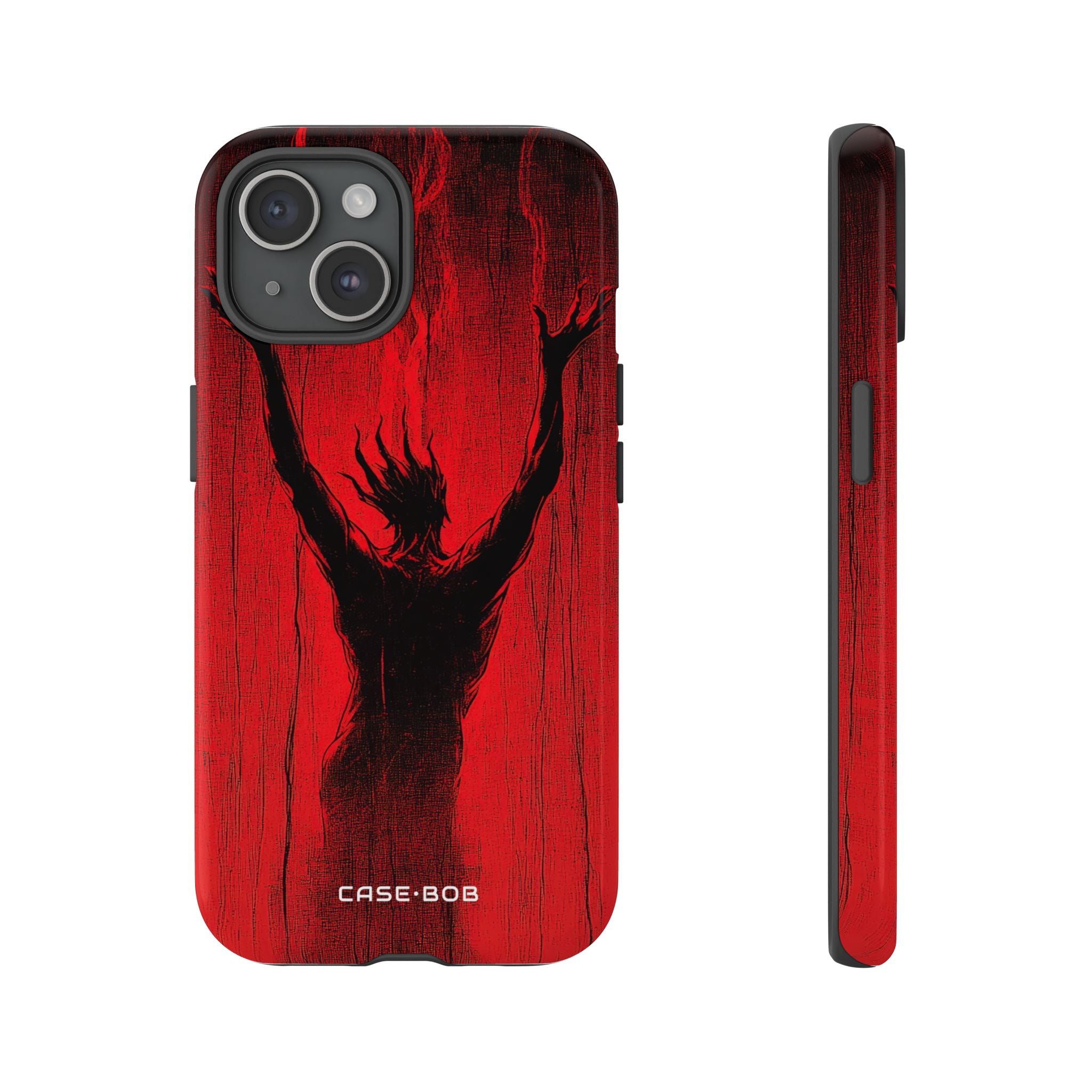 Crimson Uprising iPhone 15 Case - Tough