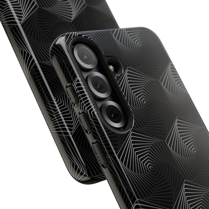 Geometric Spiral Illusion - Samsung Case
