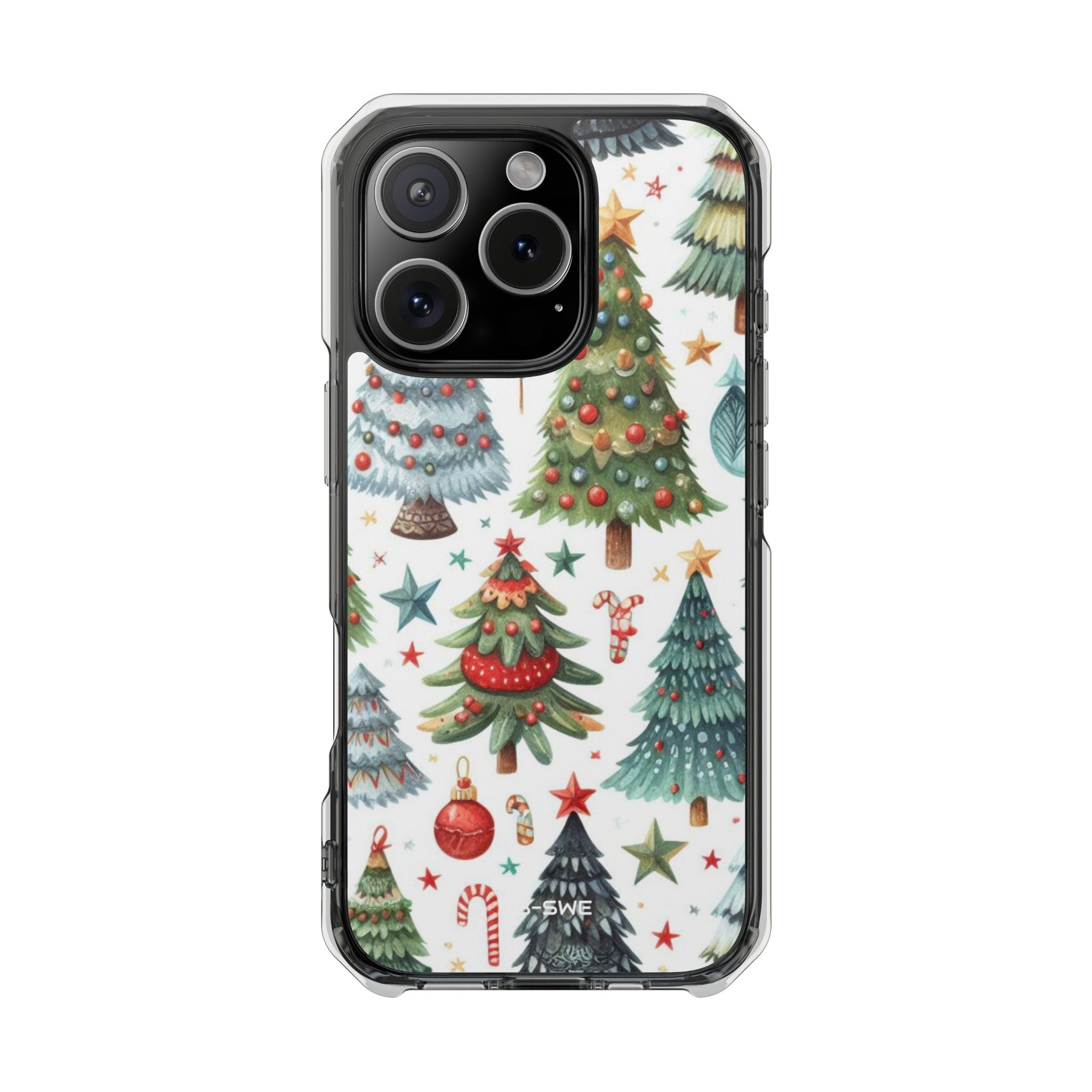 Whimsical Trees Dance iPhone Case - Impact