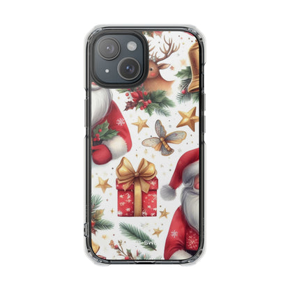 Joyful Santa Delivers iPhone Case - Impact