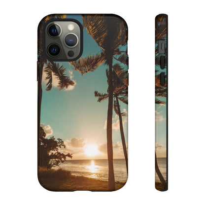 Sundown Palmtrees - Protective Phone Case