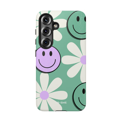 Playful Retro Blooms - Samsung Case