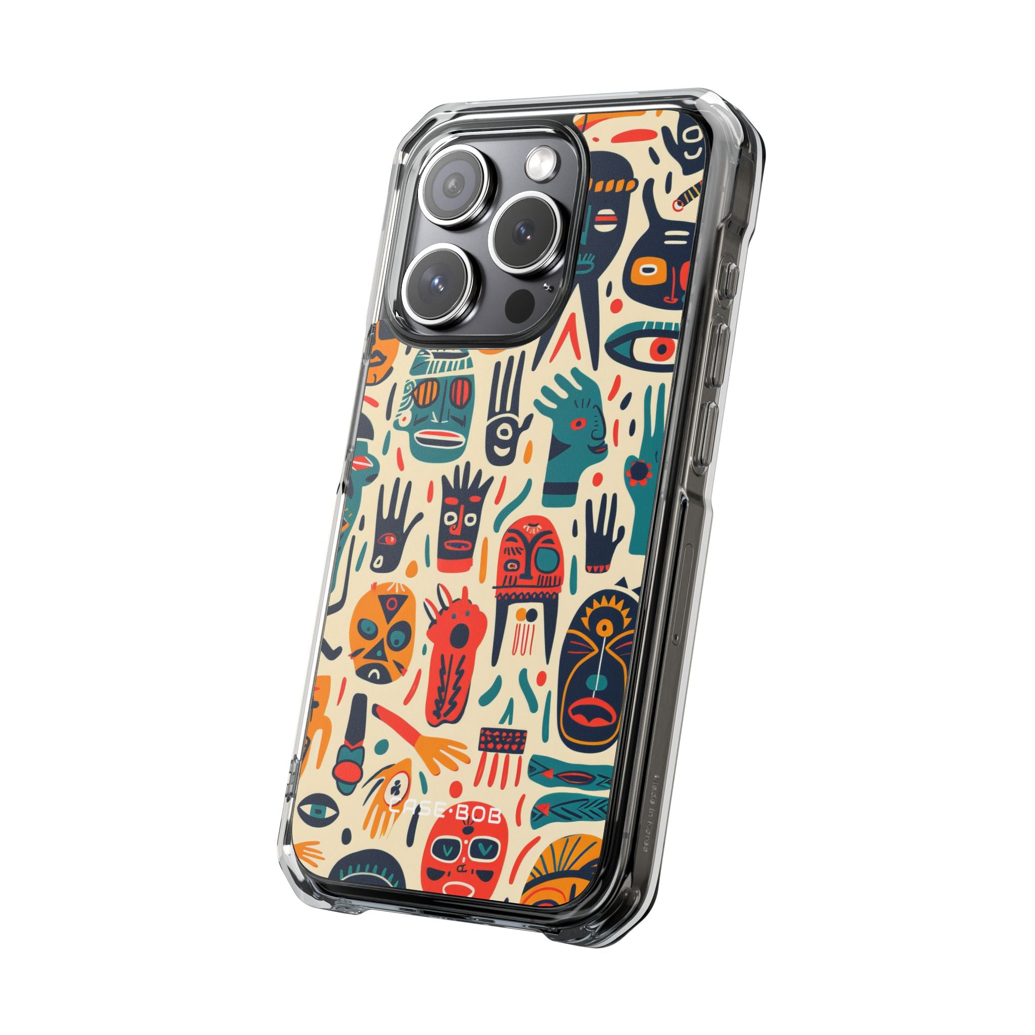 Vivid Faces iPhone 15 Pro Case - Impact