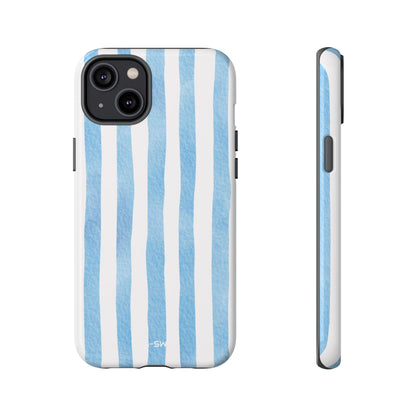 Soft Blue Watercolors - iPhone Case