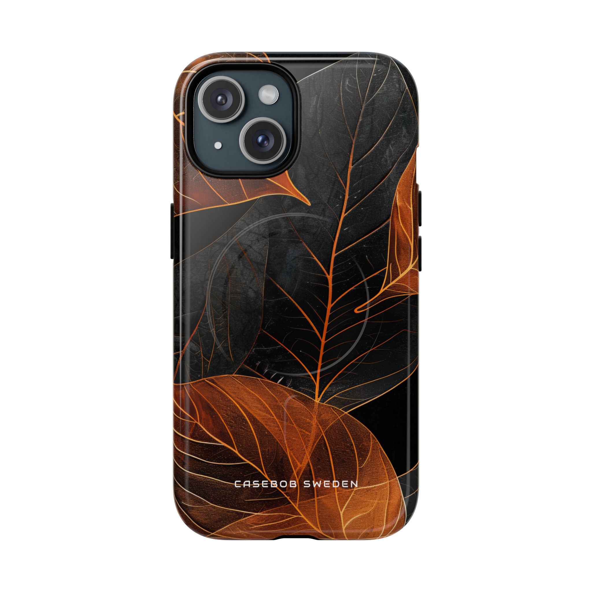 Herbstblatt Eleganz iPhone 15 | Tough+ Handyhülle