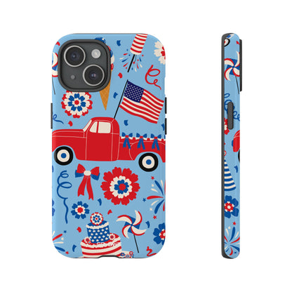 Celebration Fireworks Burst - iPhone Case