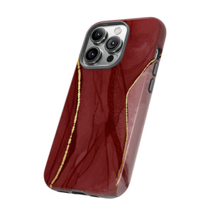 Dark Red - Protective Phone Case