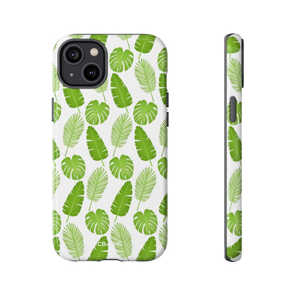 Tropical Leaf Harmony - iPhone Case