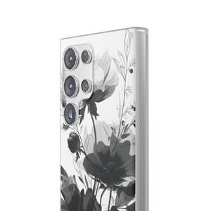 Botanische Eleganz | Flexible Handyhülle für Samsung Galaxy