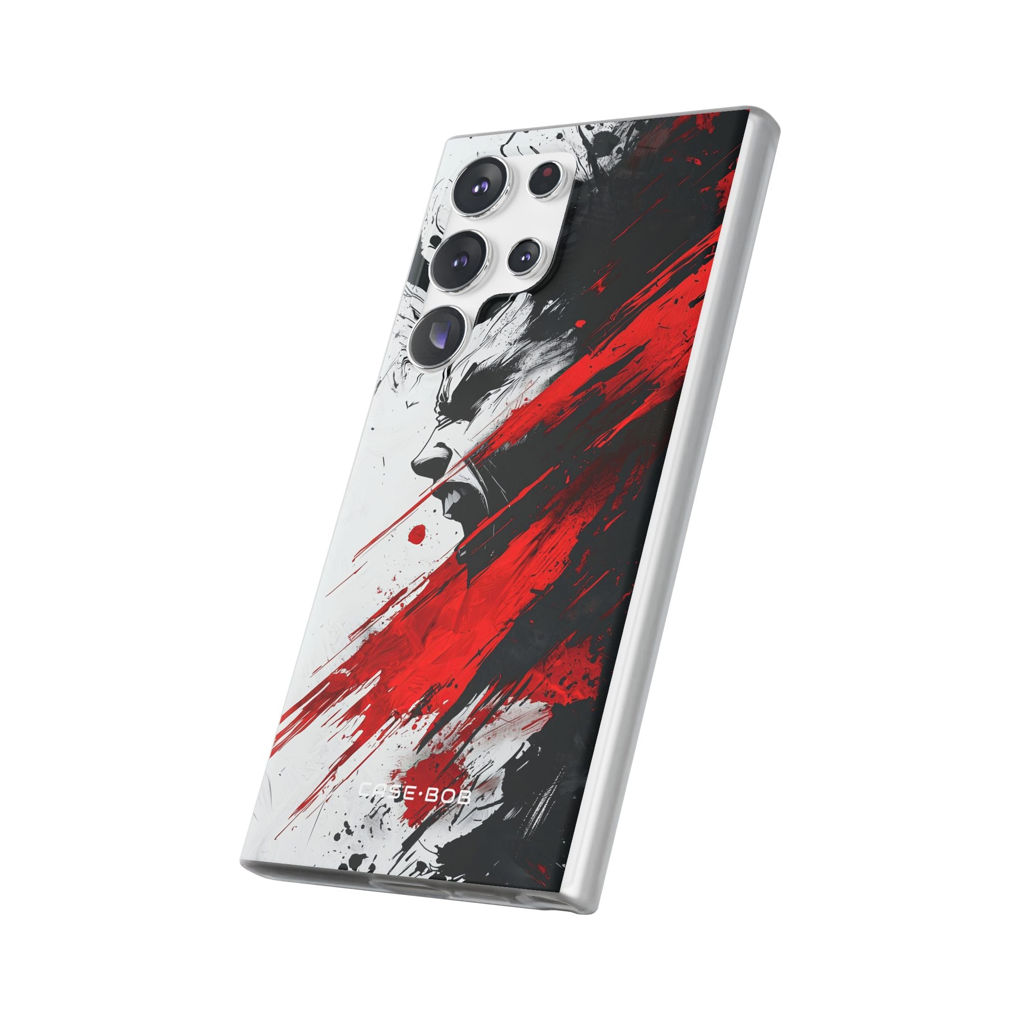 Yelling Profile Burst Samsung S23 Ultra Case - Soft