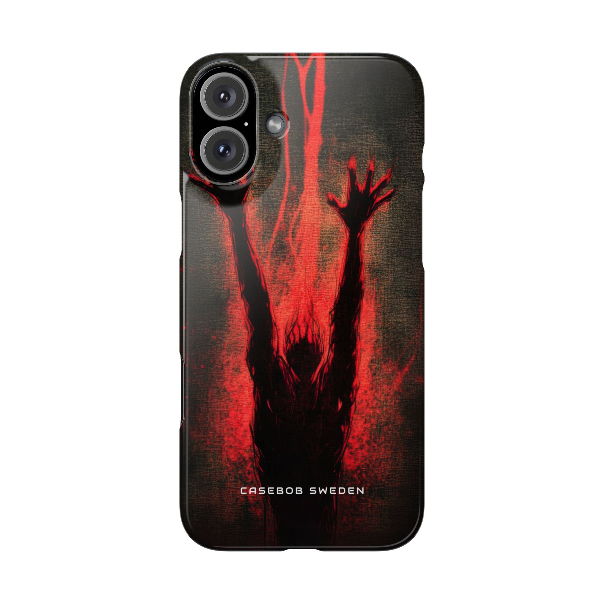 Gothic Crimson Ascension iPhone 16 - Slim Phone Case