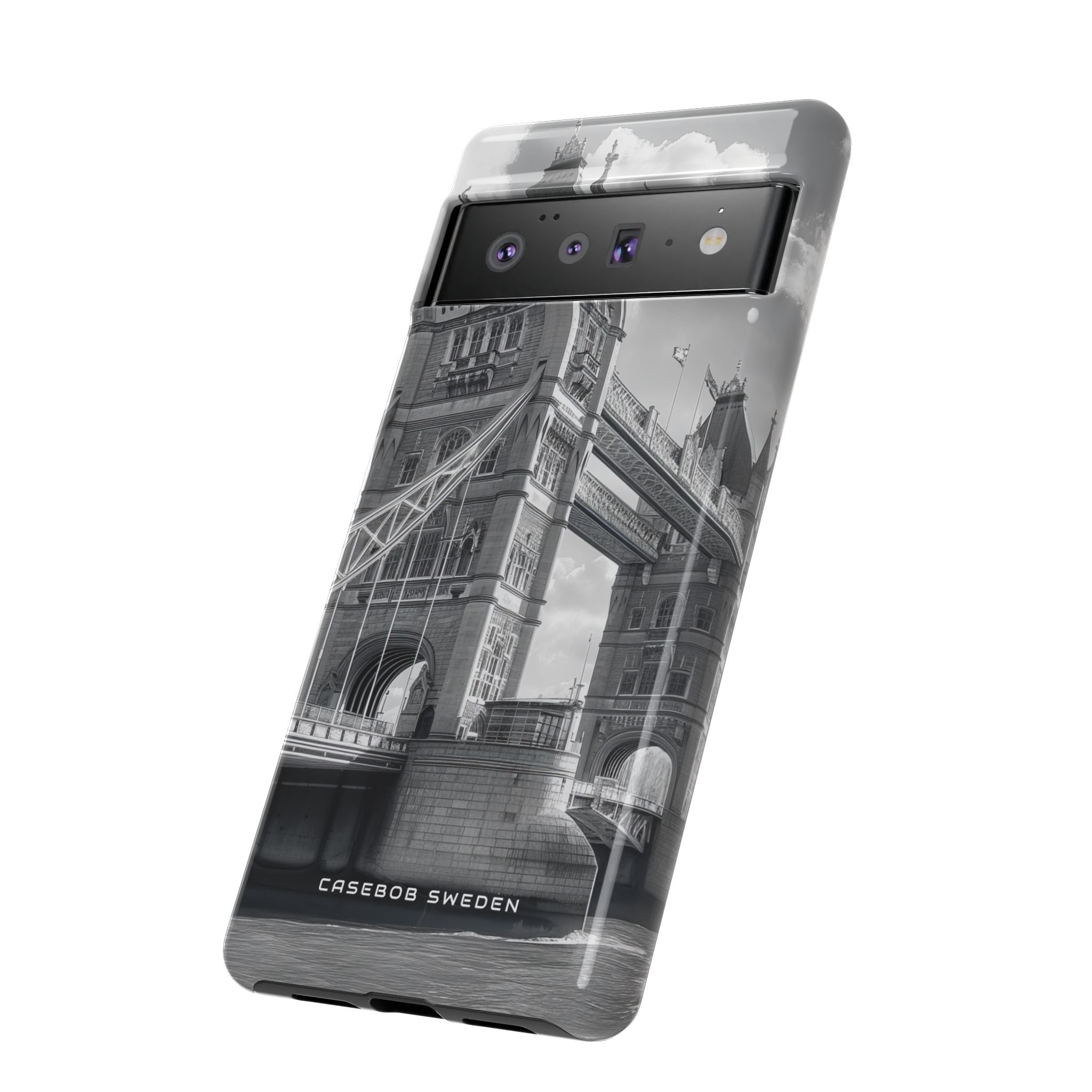 Tower Bridge Monochrome Architecture Study Google Pixel 6 - Tough Phone Case