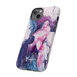 Blue & Pink Art - Protective Phone Case