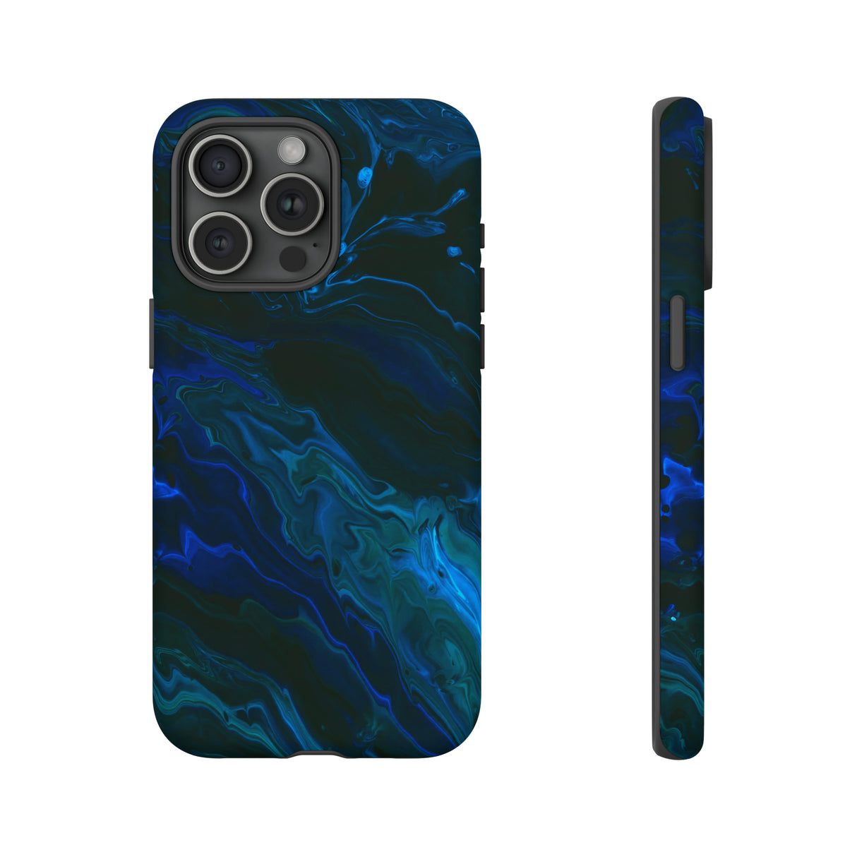 Neon Blue Creative - Protective Phone Case