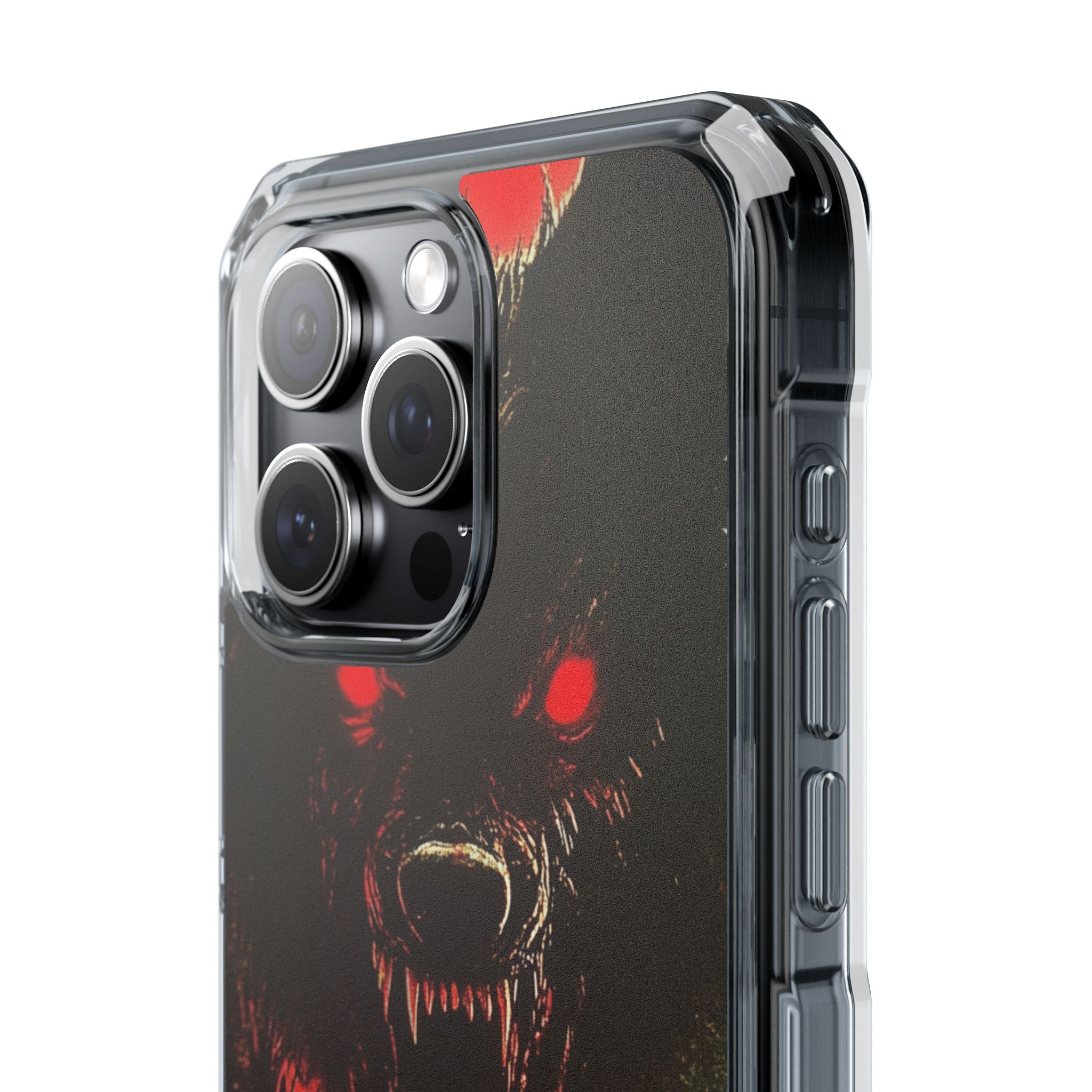 Crimson Wolf iPhone 15 Pro Max Case - Impact