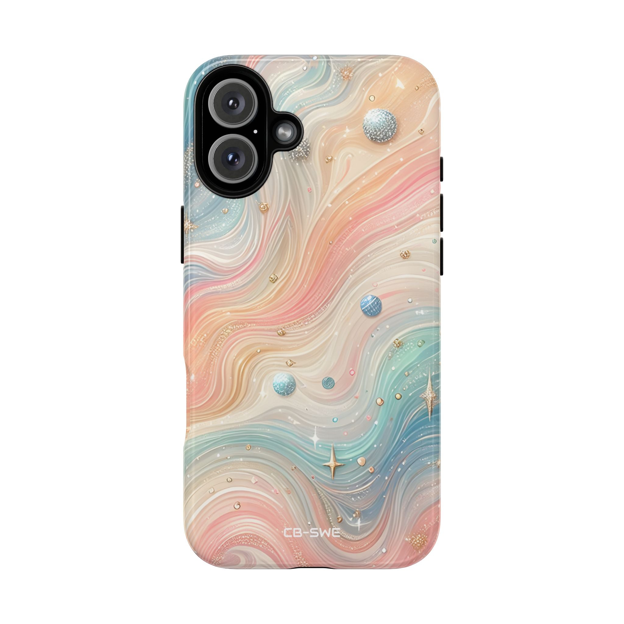 Celestial Waves Dance - iPhone Case