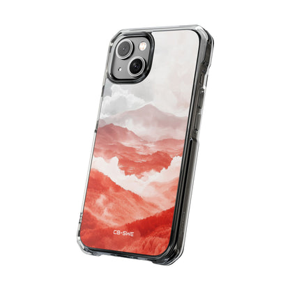 Mountain Flames Rise iPhone Case - Impact