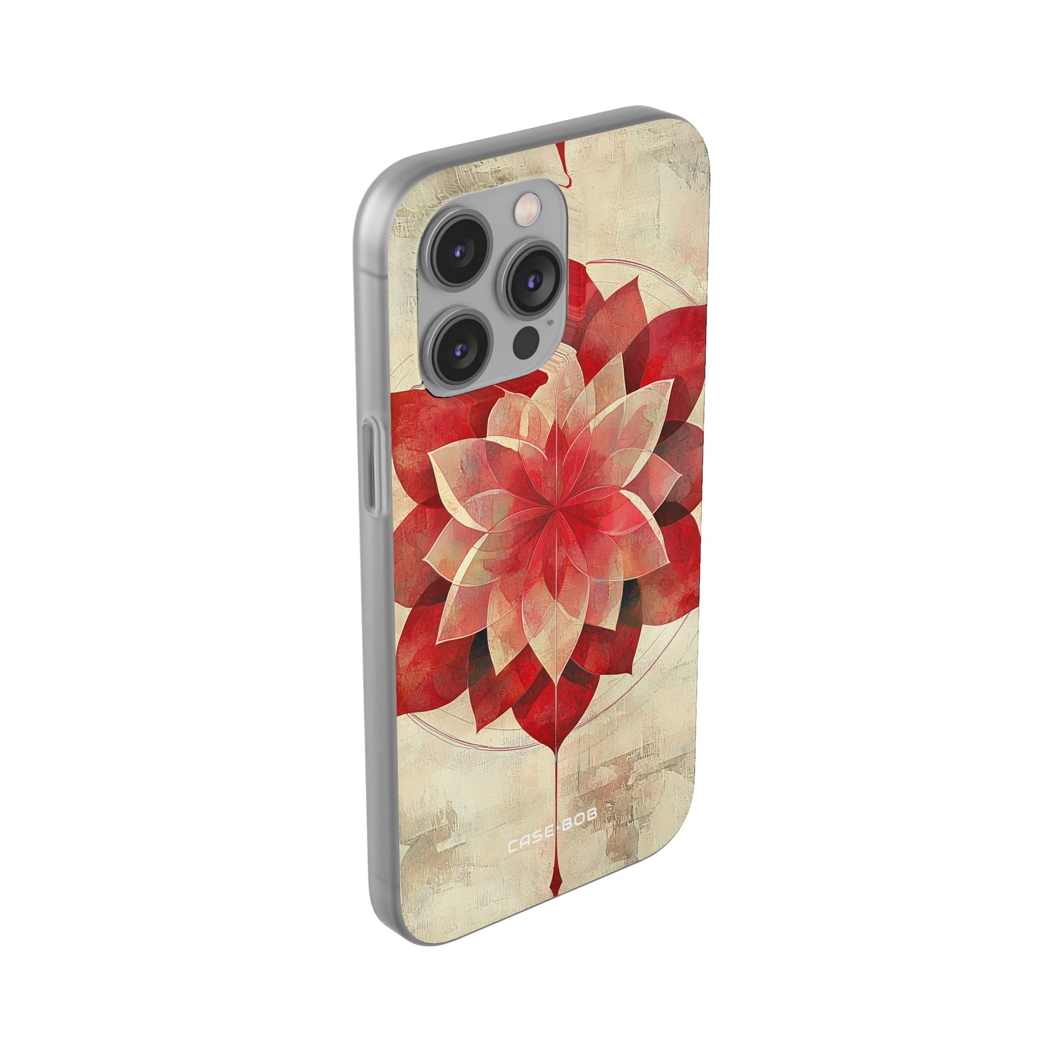 Crimson Bloom iPhone 14 Pro Max Case - Soft