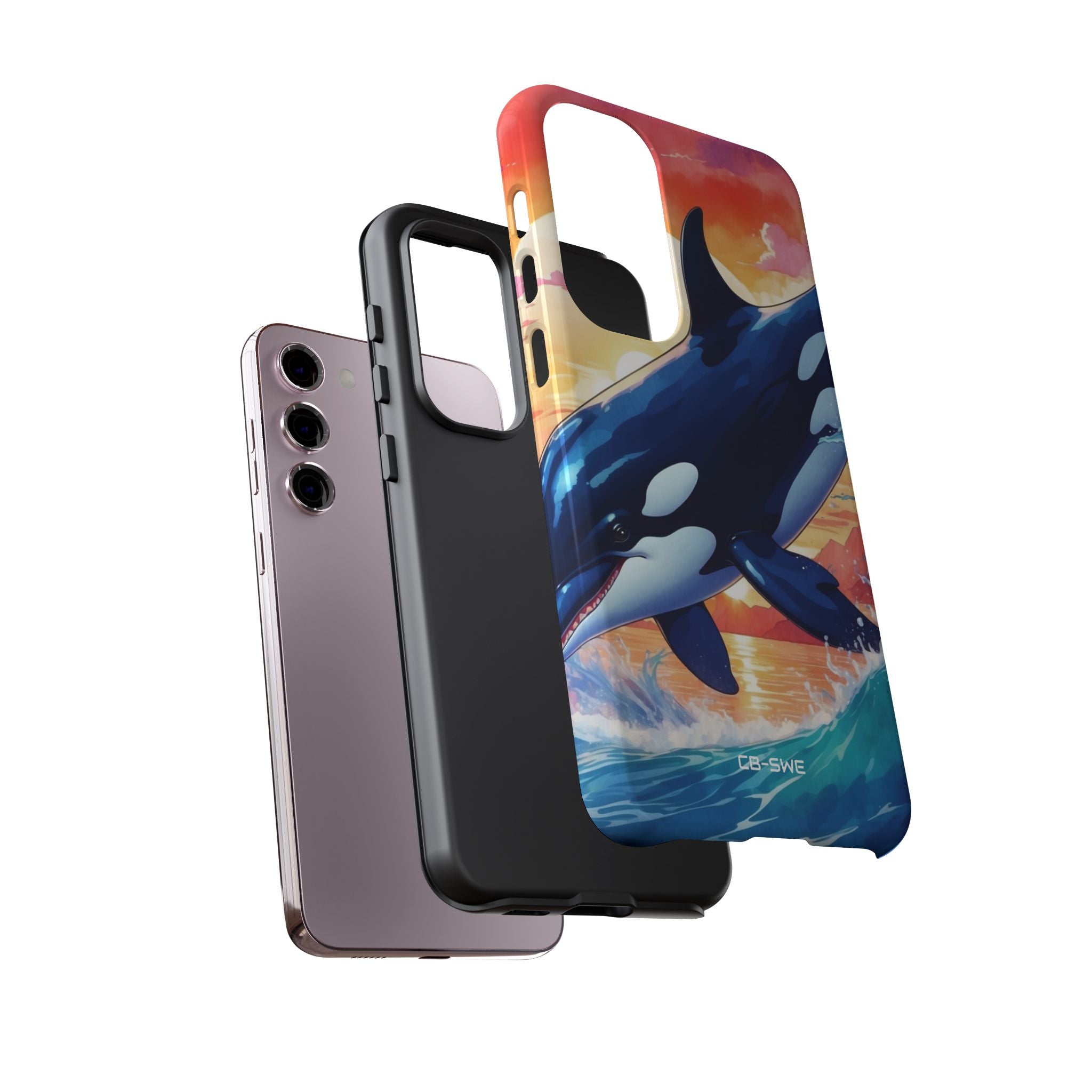 Orca Leaps Joyfully - Samsung Case