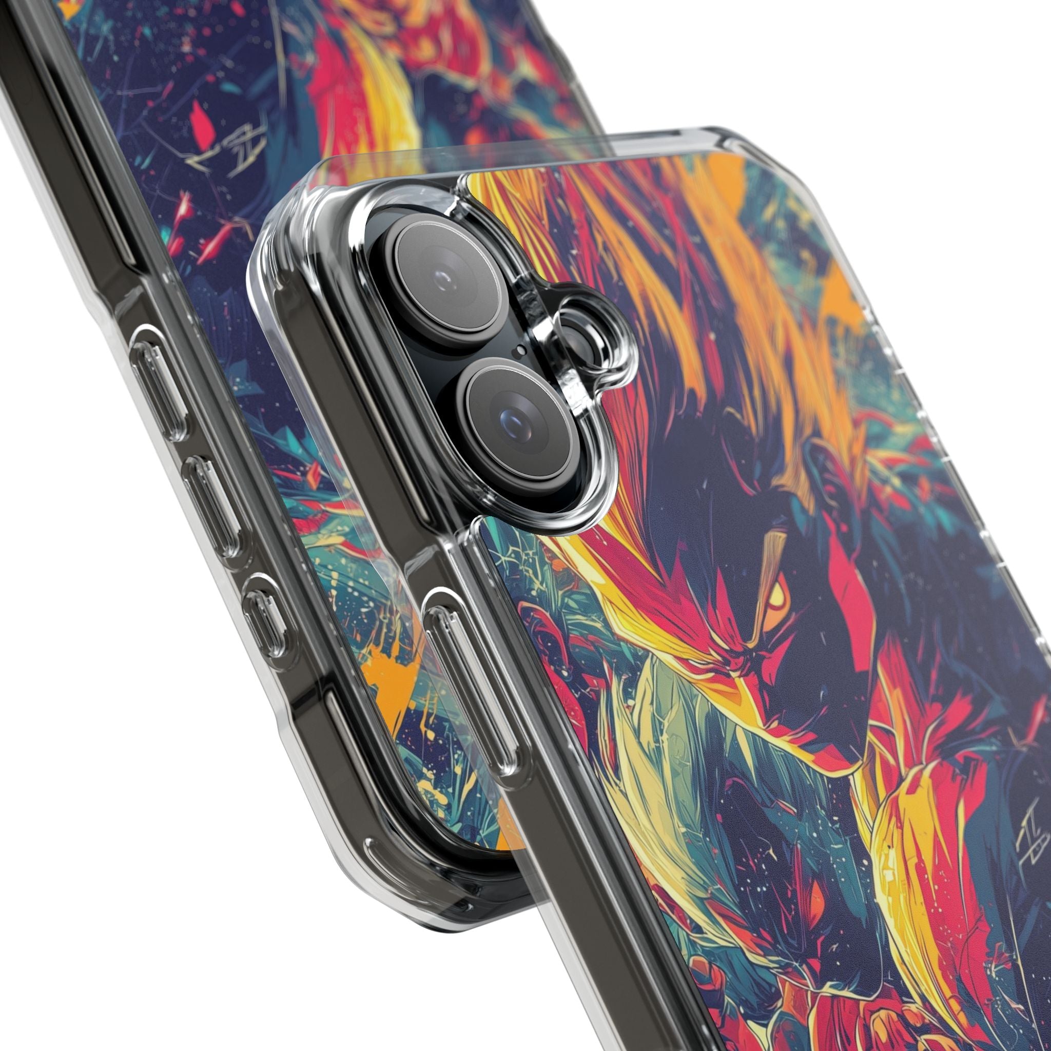 Yellow Fury iPhone 16 Plus Case - Impact