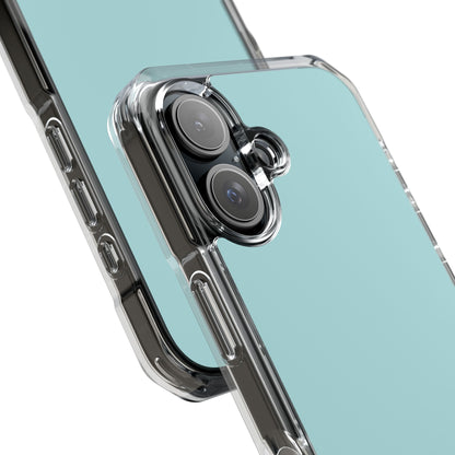 Pale Turquoise iPhone 16 - Clear Impact Phone Case