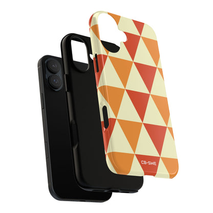 Autumn Triangles Dance - iPhone Case