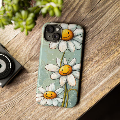 Sunny Daisy Smiles iPhone 15 Plus Case - Tough