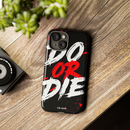 Intense Typography Contrast - iPhone Case