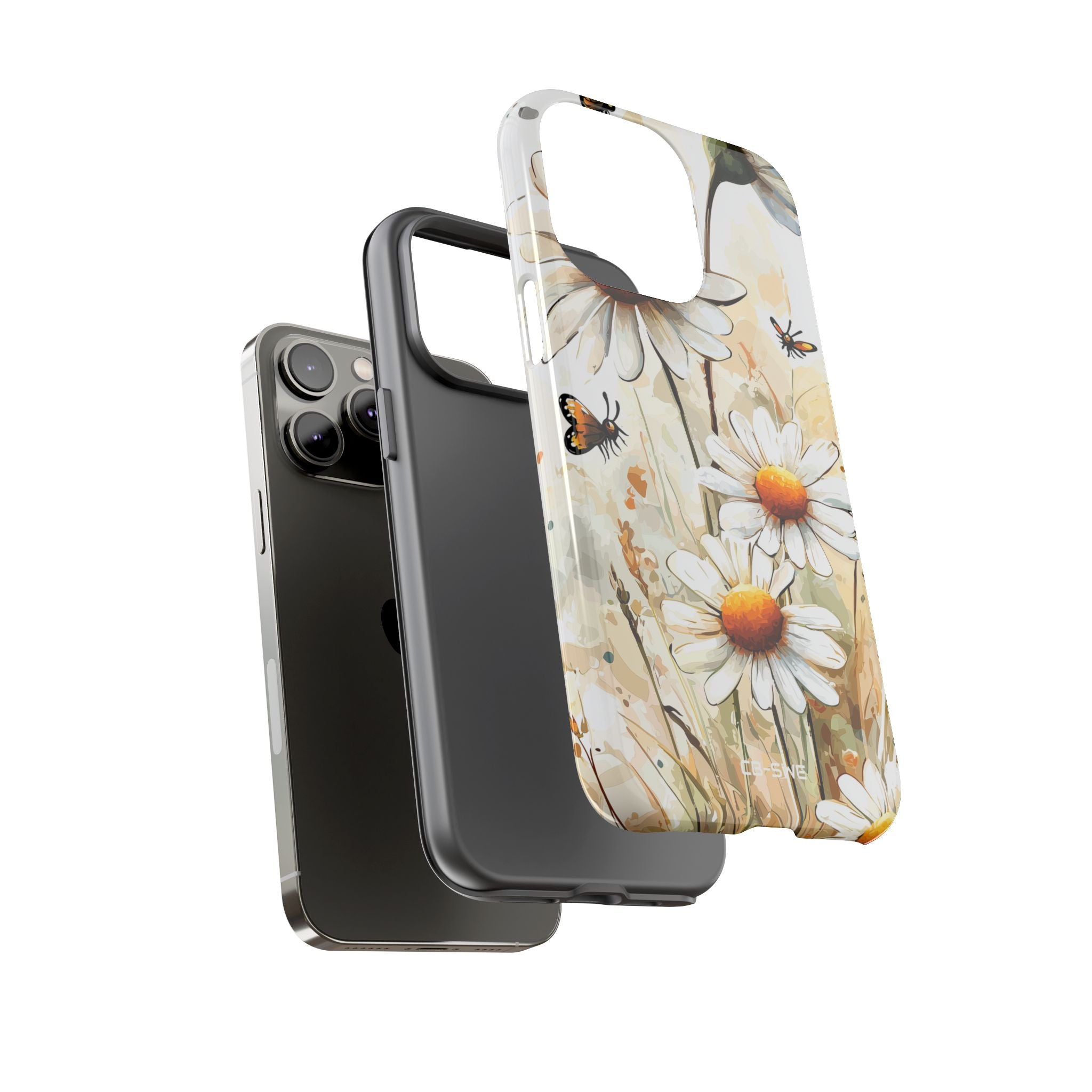 Daisies Dance Light - iPhone Case
