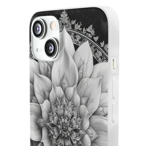 Celestial Mandala Harmony | Flexible Phone Case for iPhone