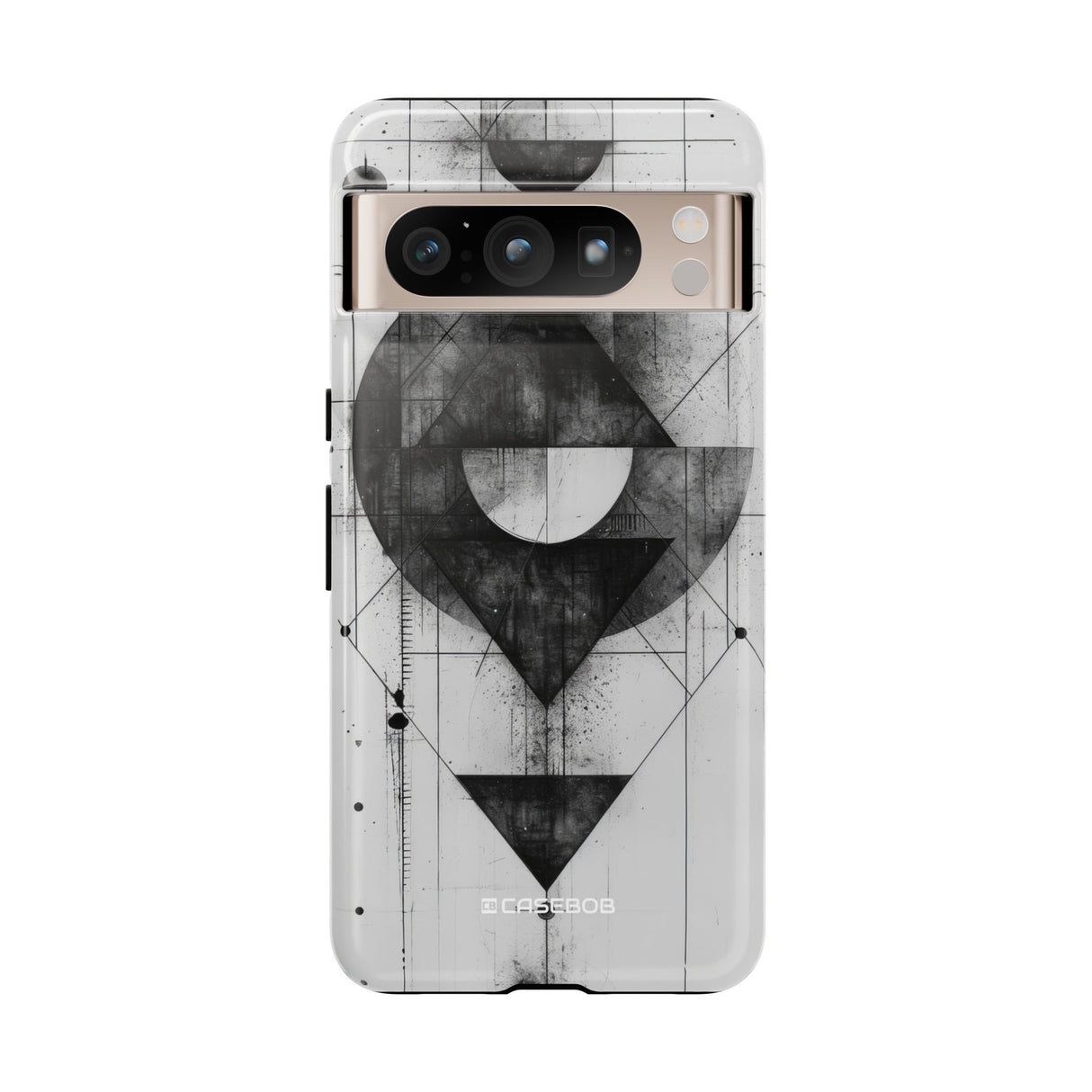 Monochrome Geometry | Protective Phone Case for Google Pixel