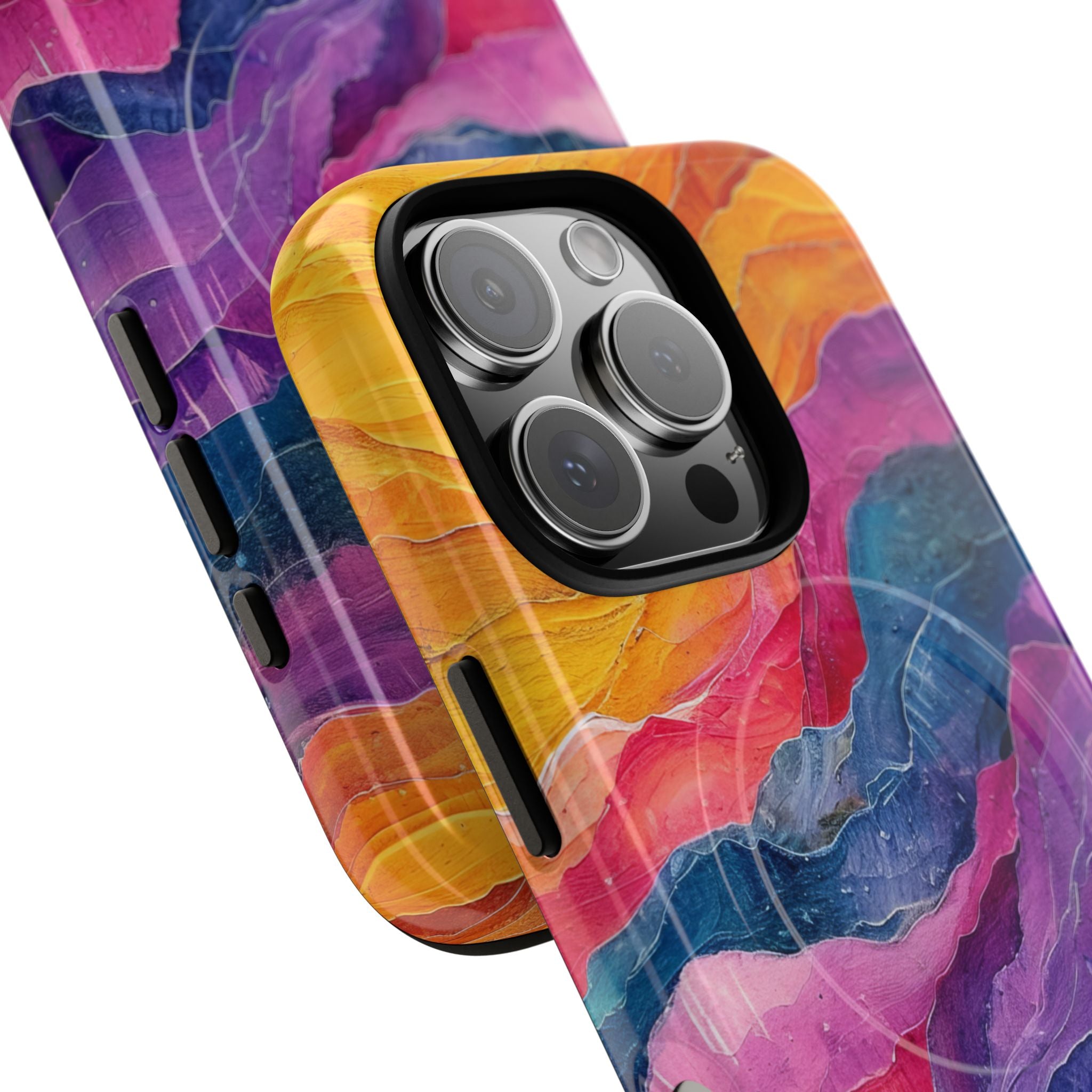 Vibrant Flow iPhone 16 Pro Case - Tough+