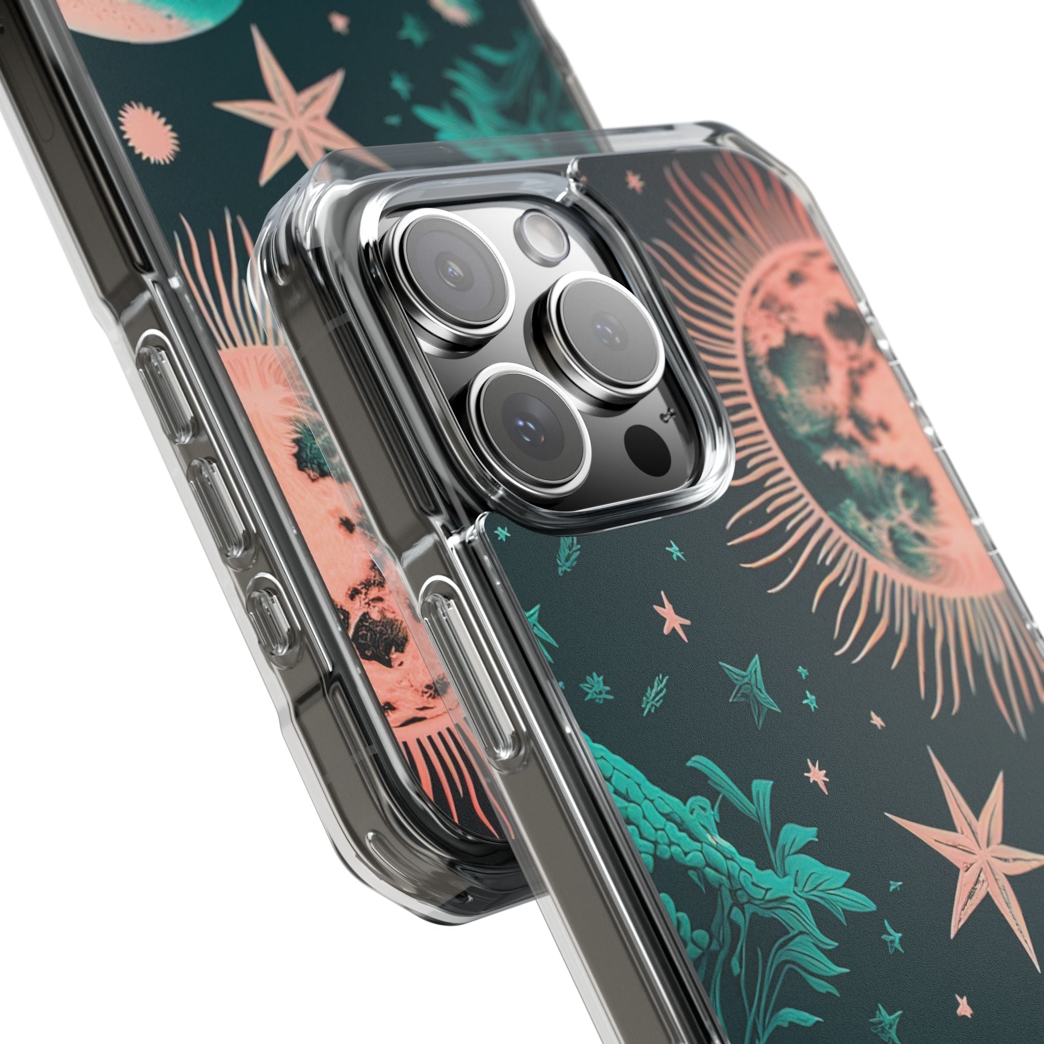 Celestial Botanical Night iPhone Case - Impact