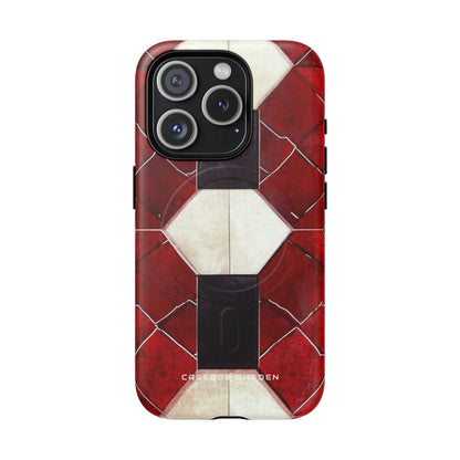 Gothic Hexagon Symmetry iPhone 15 | Tough+ Phone Case